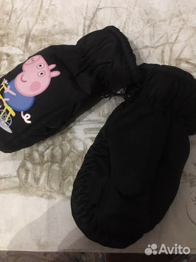 Варежки детские на 2-3 года новые