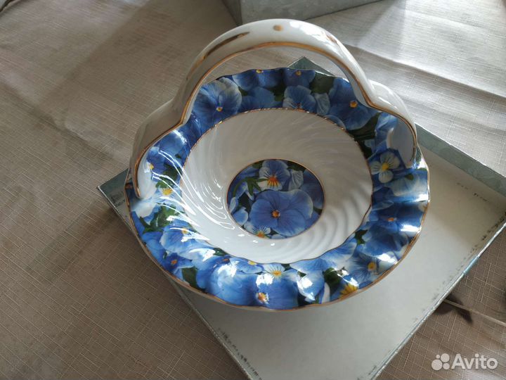 Турка для кофе СССР Гжель ; Кофемолка ручная новая