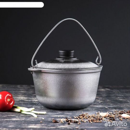 Чугунная посуда и казаны