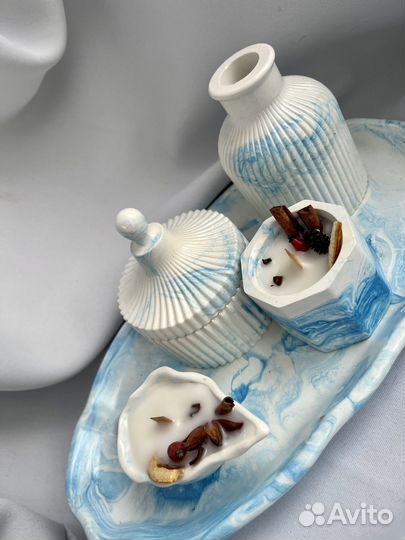 Новогодний подарок. Наборы. Свечи