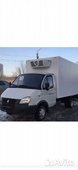 Водитель с своим автомобилем рефрежератором