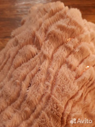 Шарф снуд из искусственного меха