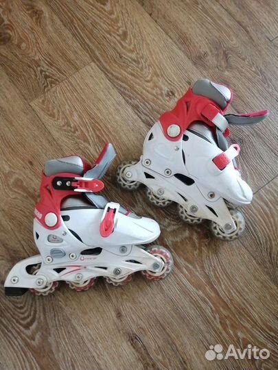 Ролики+коньки 2в1