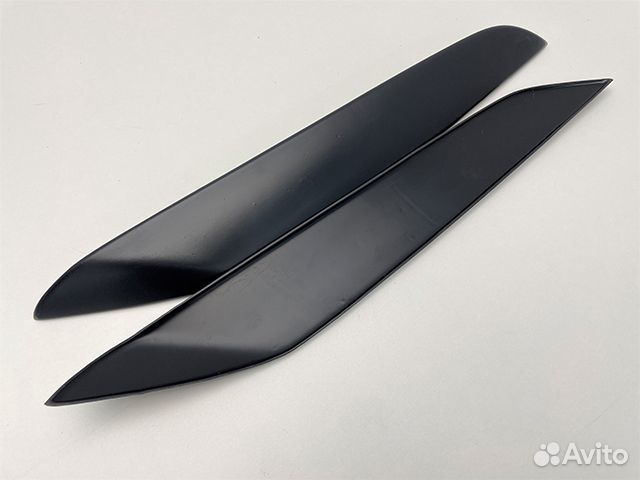 Накладки на фары (реснички) ABS пластик