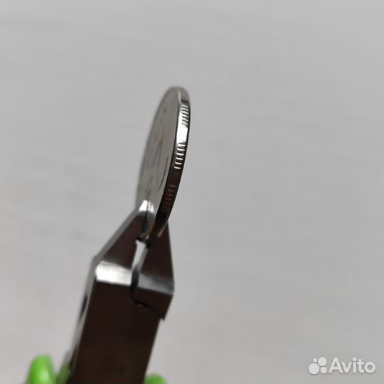 Монета с крайне редким браком чеканки