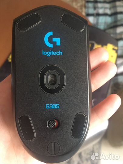 Мышь (logitech g305) и коврик hyperx