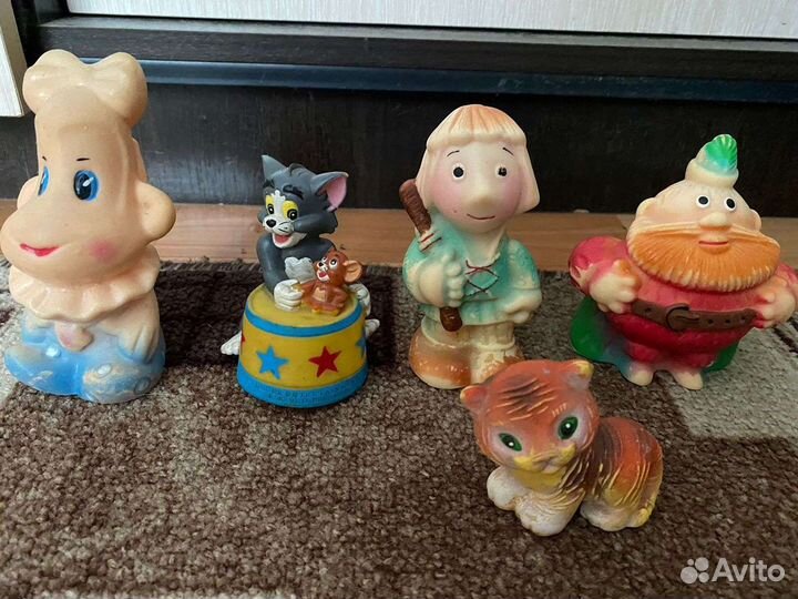 Резиновые игрушки из СССР