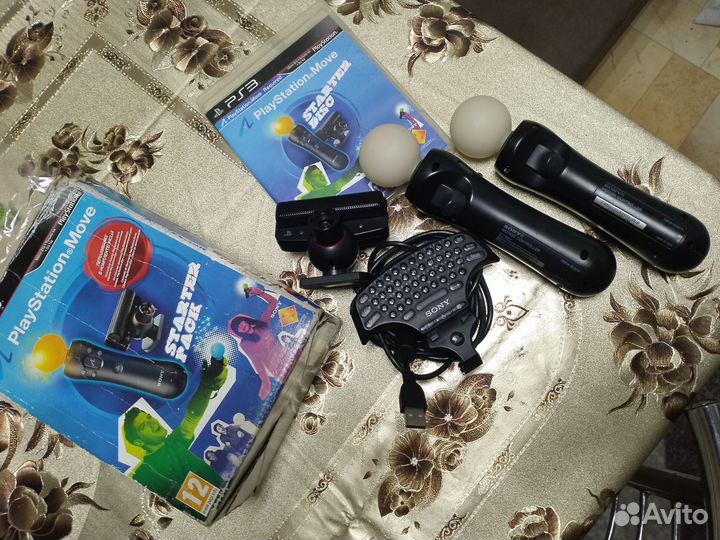 Два контролёра клавиатура камера на PS3