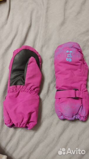 Варежки краги на девочку