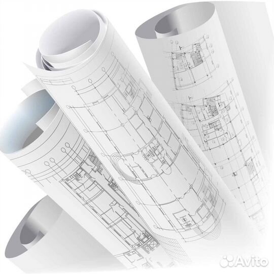 Распечатка документов, чертежей разных форматов