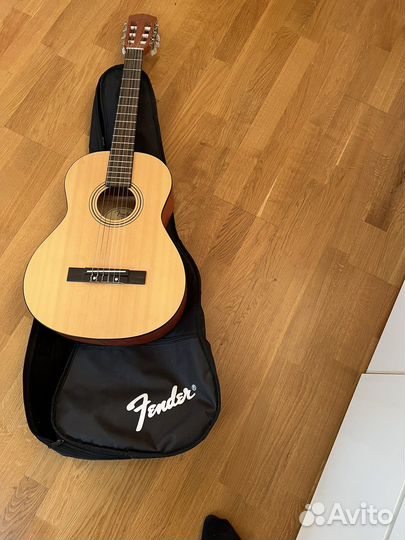 Акустическая гитара fender 3/4