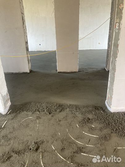 Полусухая стяжка пола