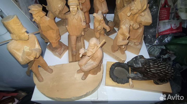 Коллекционные деревянные статуэтки, СССР