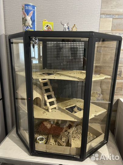 Клетка для шиншиллы бу