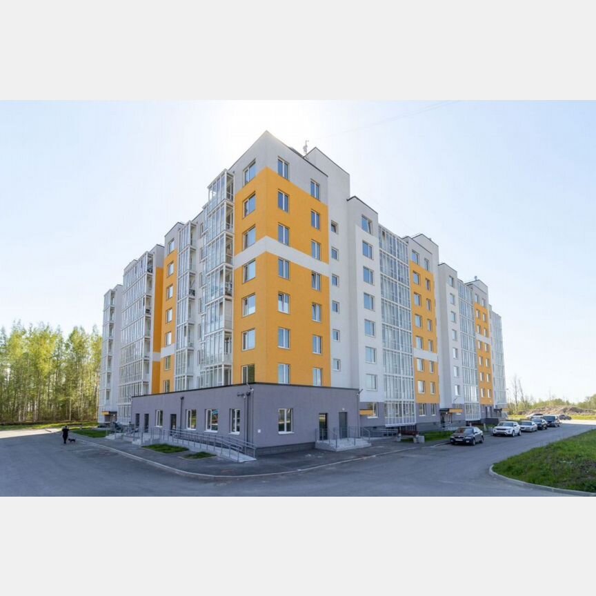 2-к. квартира, 46,1 м², 3/8 эт.