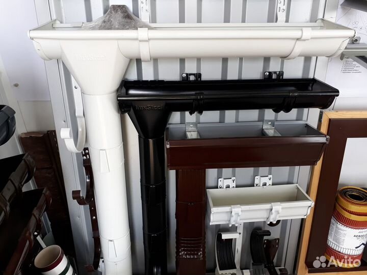 Водосточная система QuadroSteel от Металлопрофиль