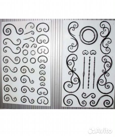 Элементы холодной ковки.Изделия с элементами ковки