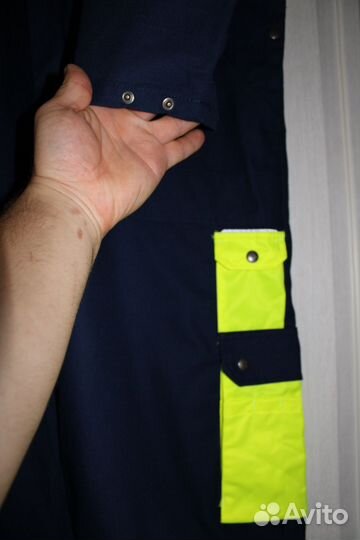 Рабочий комбинезон светоотражающий