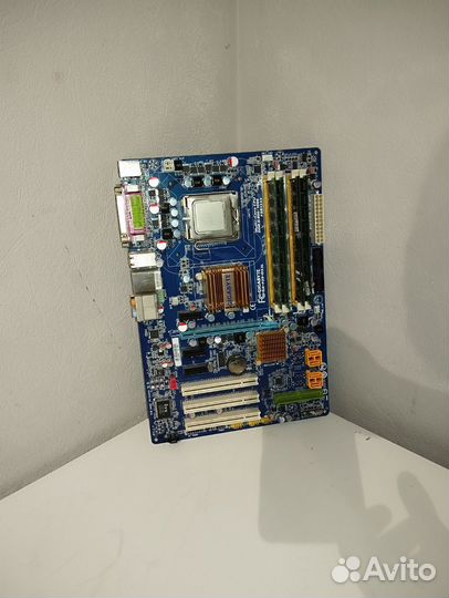 Комплект: мат. плата, проц, оперативная память