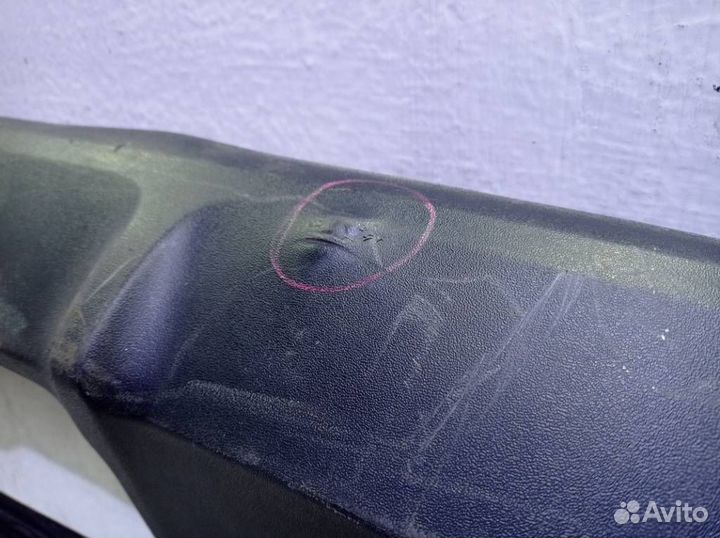 Юбка бампера заднего Порше