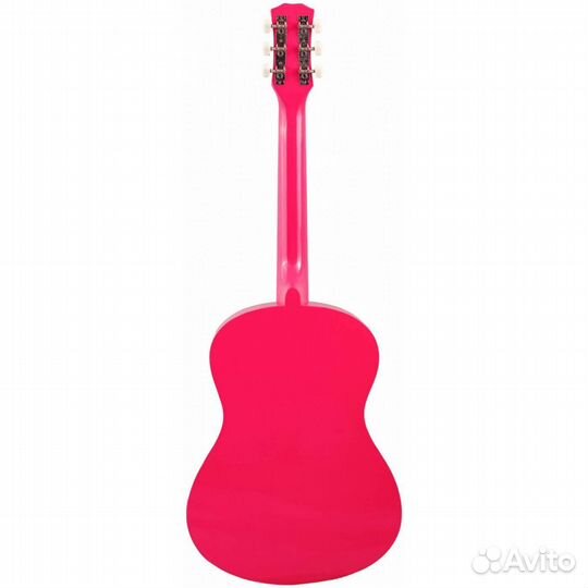 Акустическая гитара DaVinci DF-50A неоновый розовы