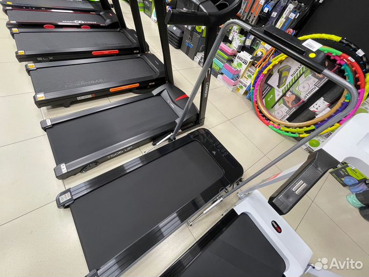 Беговая дорожка DFC libero slim, черная T100B