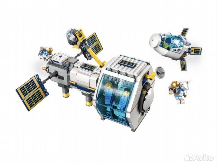 Конструктор lego City Space Port Лунная космич