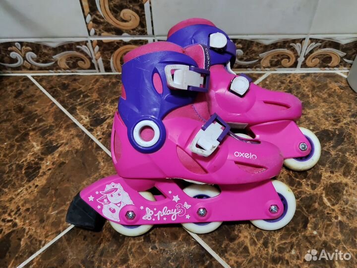 Роликовые коньки детские раздвижные 26-28