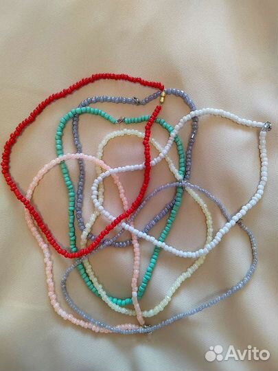 Чокер из бисера