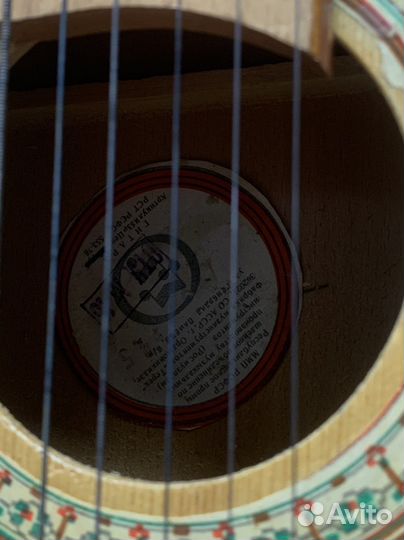 Гитары СССР семиструнная, шестиструнная