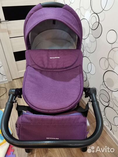 Коляска 2 в 1 bebetto magnum