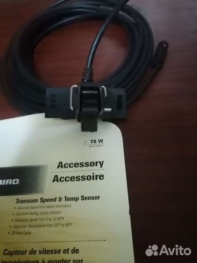 Эхолот датчик скорости и температуры