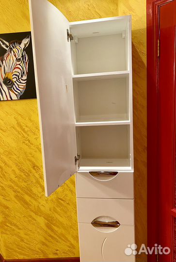 Шкаф пенал для ванной бу