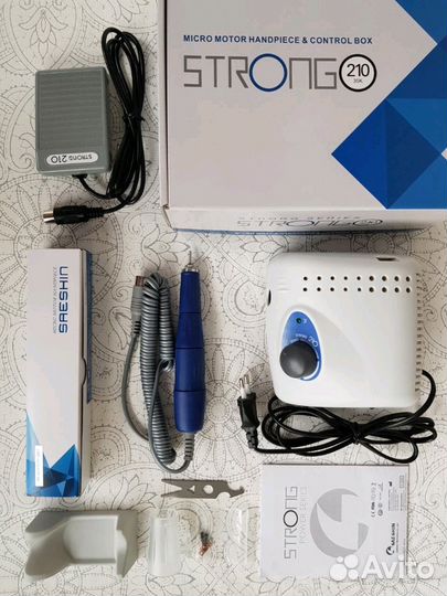 Аппарат для маникюра strong 210/105L Китай