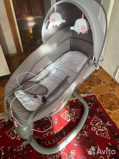 Люлька качалка с музыкой