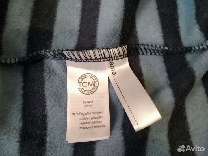 Комбинезон флисовый, рост 62-68