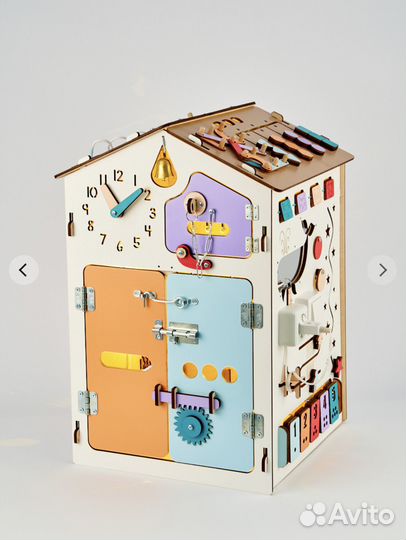 Бизиборд домик со светом большой Bunny Board кит