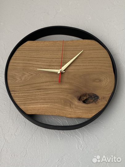 Часы настенные в стиле лофт