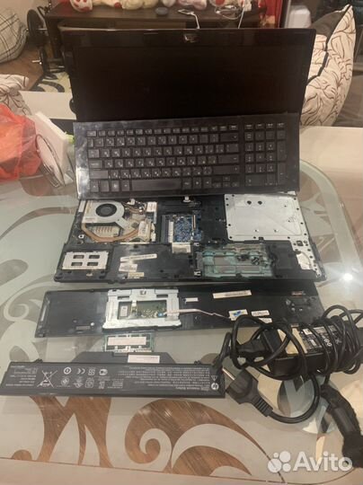 Ноутбук hp на запчасти