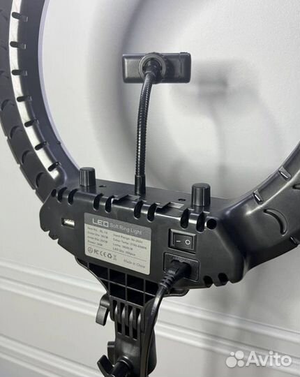 Кольцевая лампа 36 см rl-14 (новая)