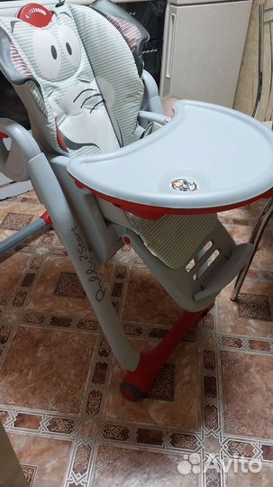 Стульчик для кормления chicco polly 2 start