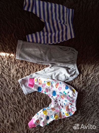 Вещи пакетом до 0 - 7 месяцев