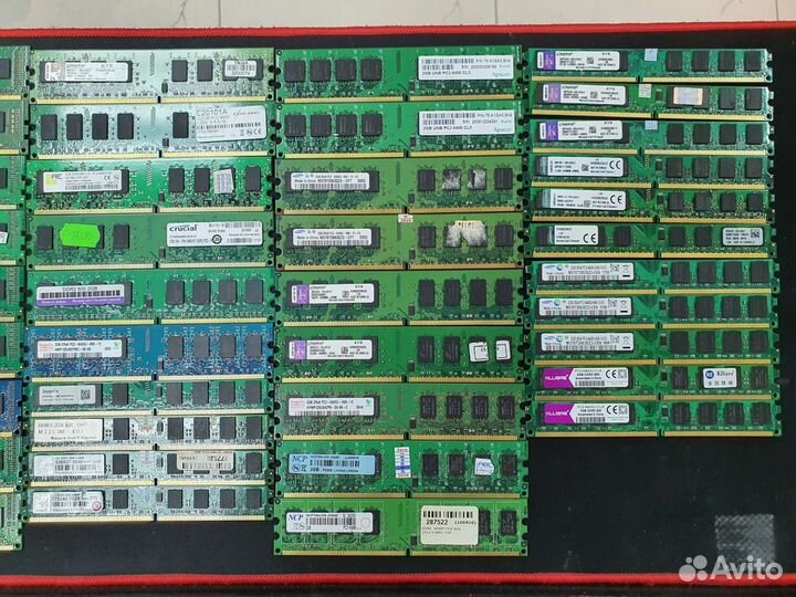 Озу DDR3 2Gb 1333/DDR2 2Gb 800