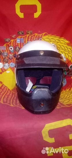 Мотошлем СССР. Рига. Комета-2. 1975 год. Состояние