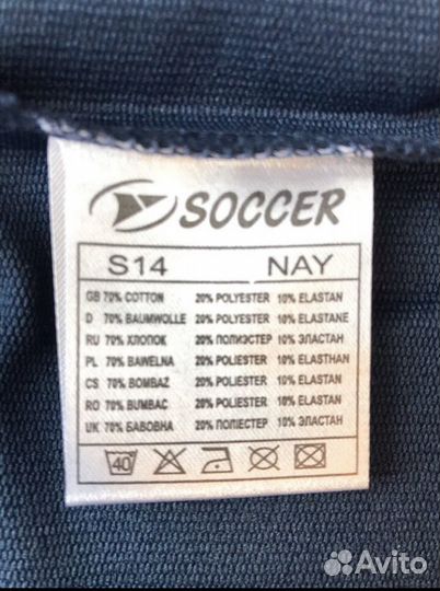 Новый спортивный костюм Soccer, рост 176 Турция