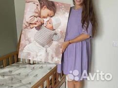 Портреты по фото на холсте от студии Magic