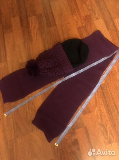 Комплект шапка и шарф