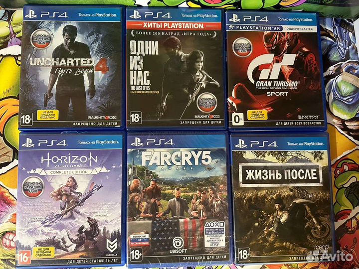 Игры для приставок ps4