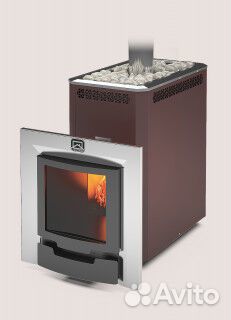 Печь для бани Кузбасс-20 ТК Панорама (2018)