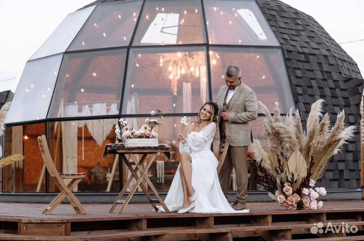 Стильная дача, банкетный зал за городом 50м2, дом